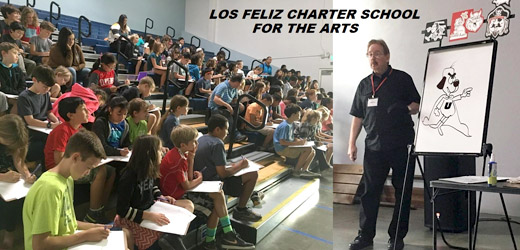 WOC Students at Los Feliz Charter School of the Arts